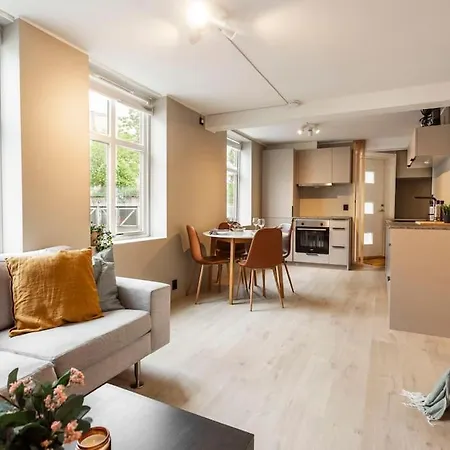 New! Modern Apartment In Historic Area Of Bergen! Exterior photo